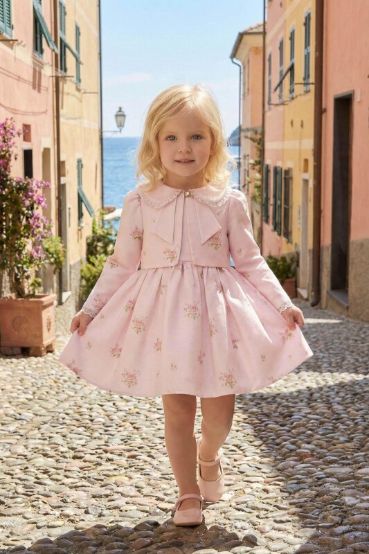 Powder Baby Girls Floral Print Dress & Jacket Set 6-24 MONTH 36353PR 