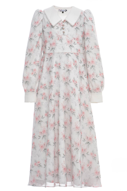 Powder Girls Floral Long Dress 8-15 AGE 36386PR - Clothes (1)