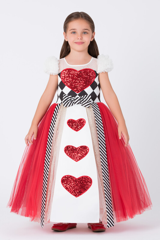 Colourful Girls Queen Costume 3-7 AGE 35020PR - Clothes (1)