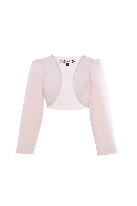 Powder BOLERO for Girls 6-10 AGE 33372PR - Clothes
